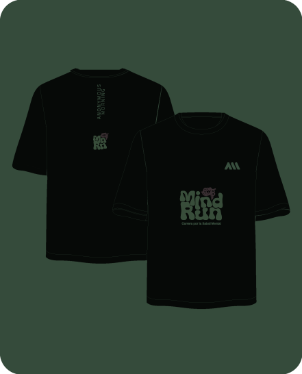 Camiseta-negra-de-entrenamiento-Mind-Run-2025-hover