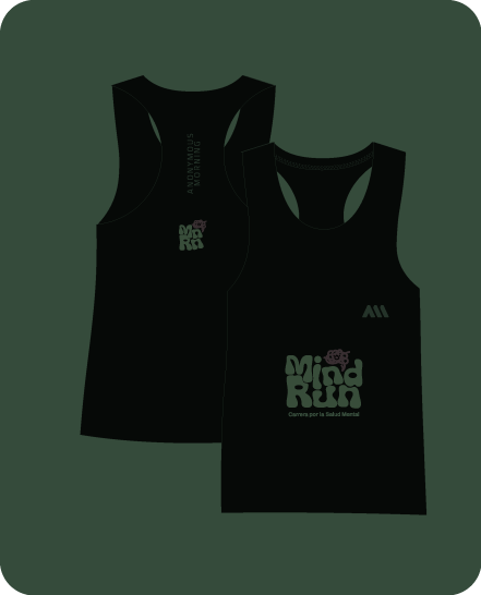 Camisilla-negra-de-entrenamiento-Mind-Run-2025-hover